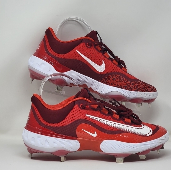 Nike Alpha Huarache Elite 4 Low DJ6521-616 Men's Size Multi Baseball Cleats New